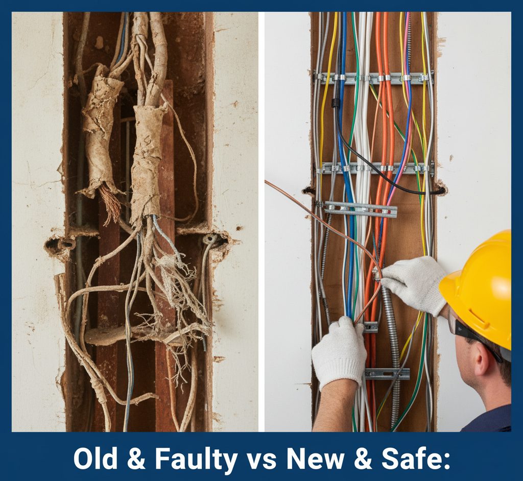 Old and faulty vs new and safe